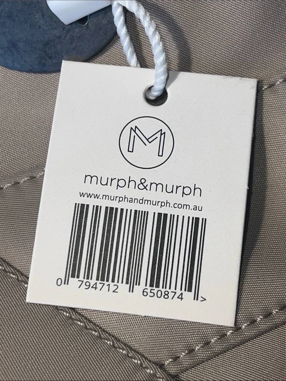 Murph&Murph Travellor Gray Cross-Panel Tote
